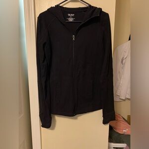 Black Zip Up Hoodie